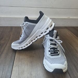 On Running Cloudultra Trail Running Sneakers In Glacier/Frost